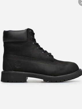 Timberland Premium 6” Black Nubuck Boots Size 9 – Like New Classic